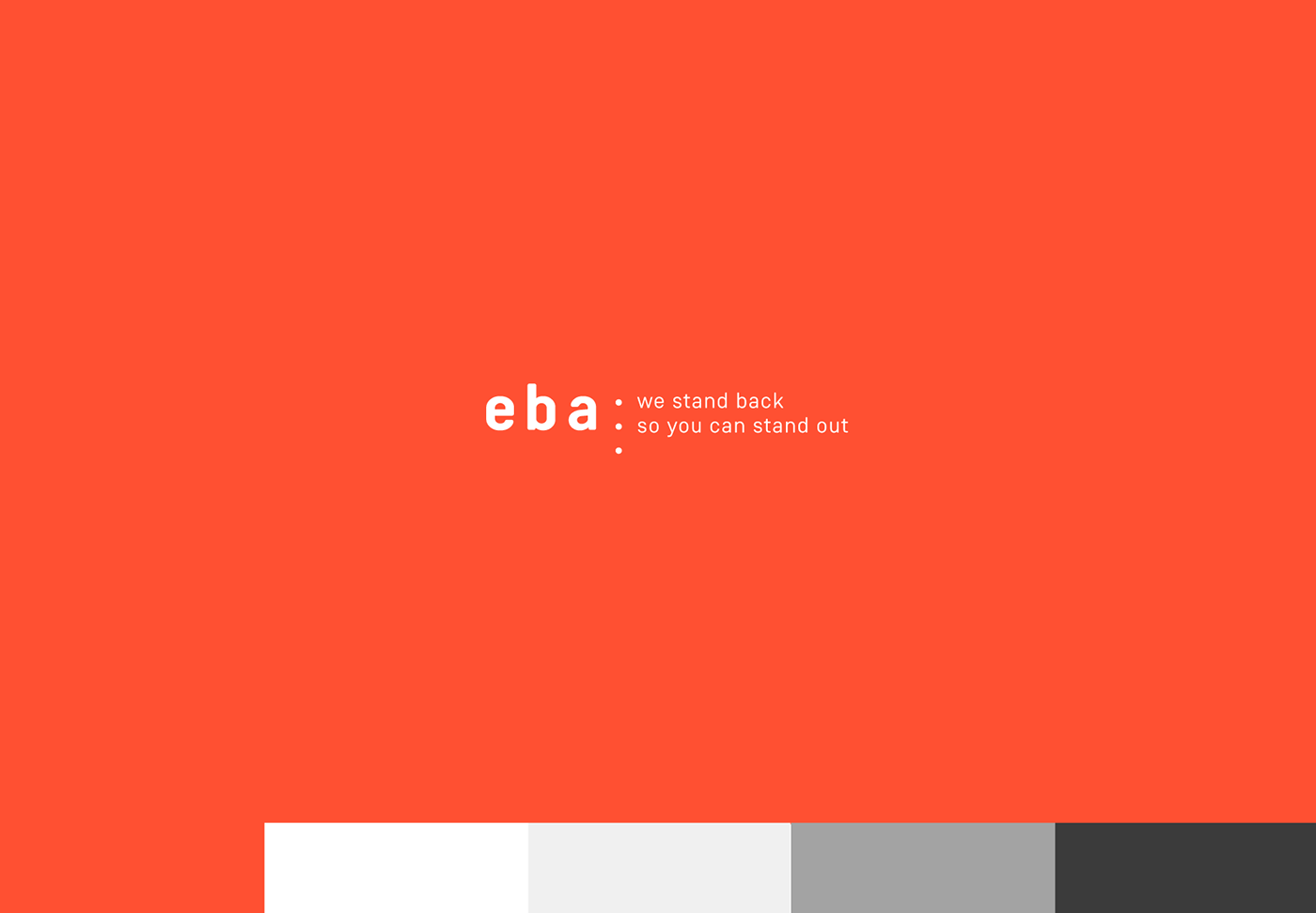 Eba家具企业品牌logo设计与vi设计